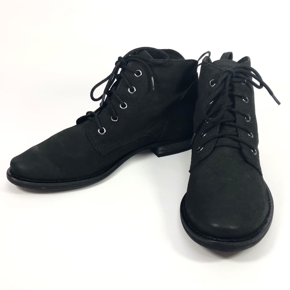 SOLD Sam Edelman Black Leather Mare Booties Size 6